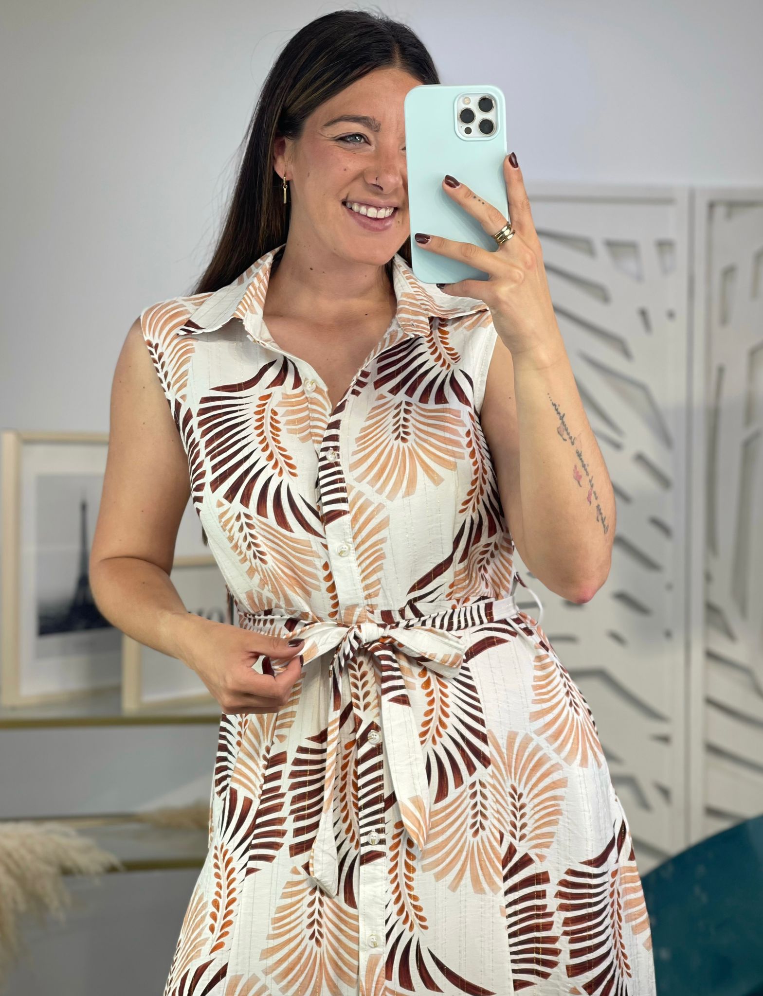 Vestido Estampado Edurne - Imagen 6