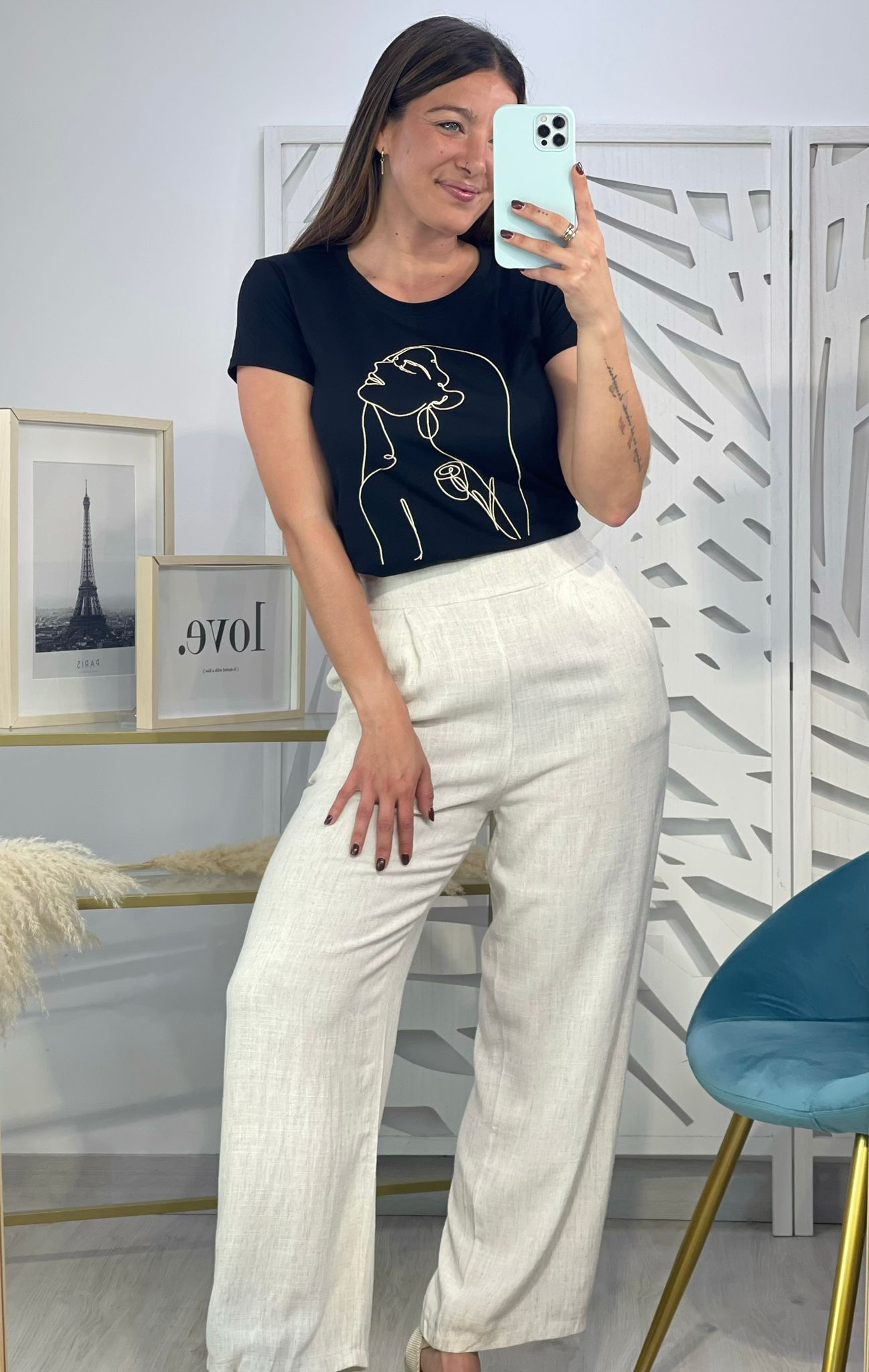 Camiseta Silueta Mujer - Imagen 5