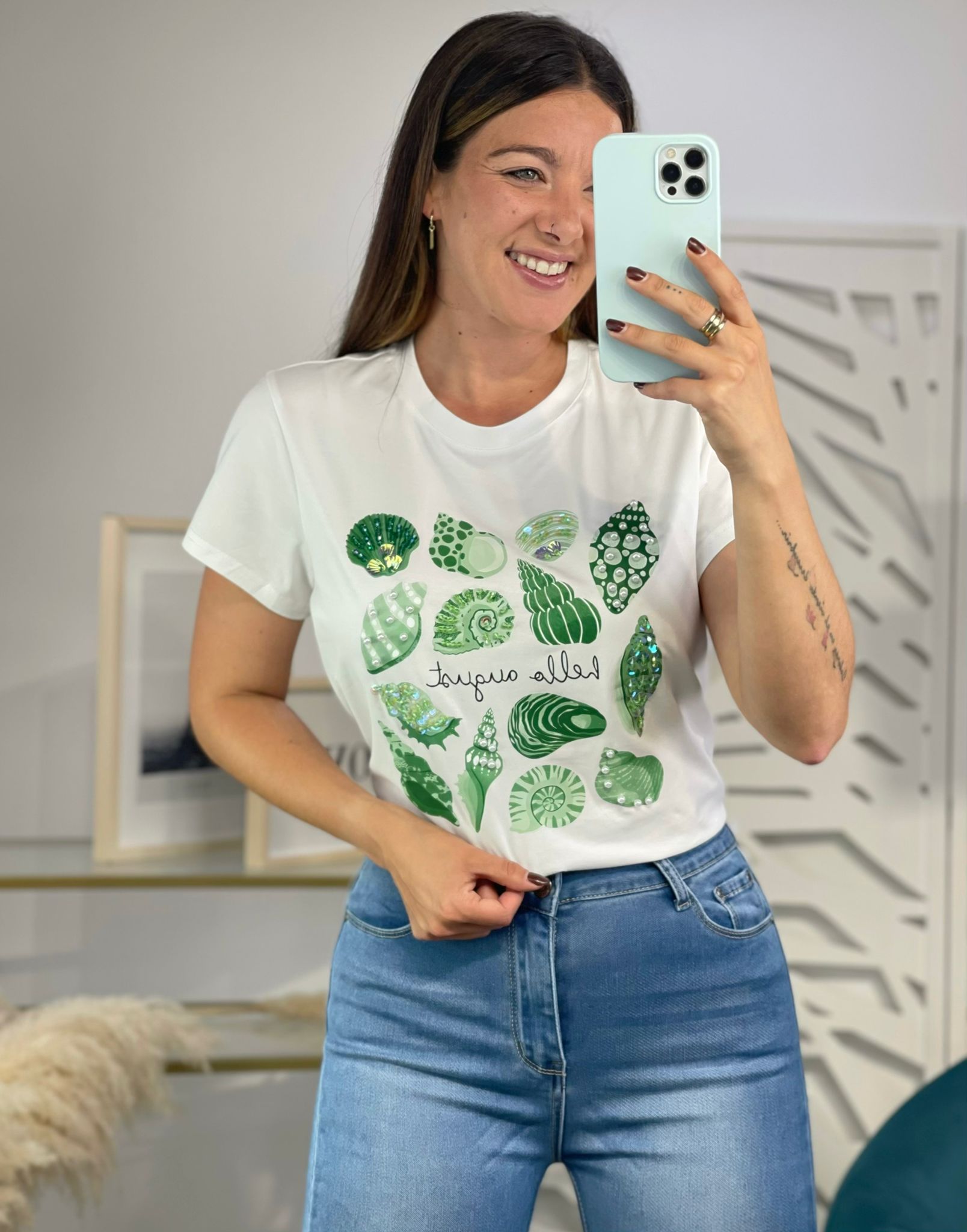 Camiseta Conchas - Imagen 4