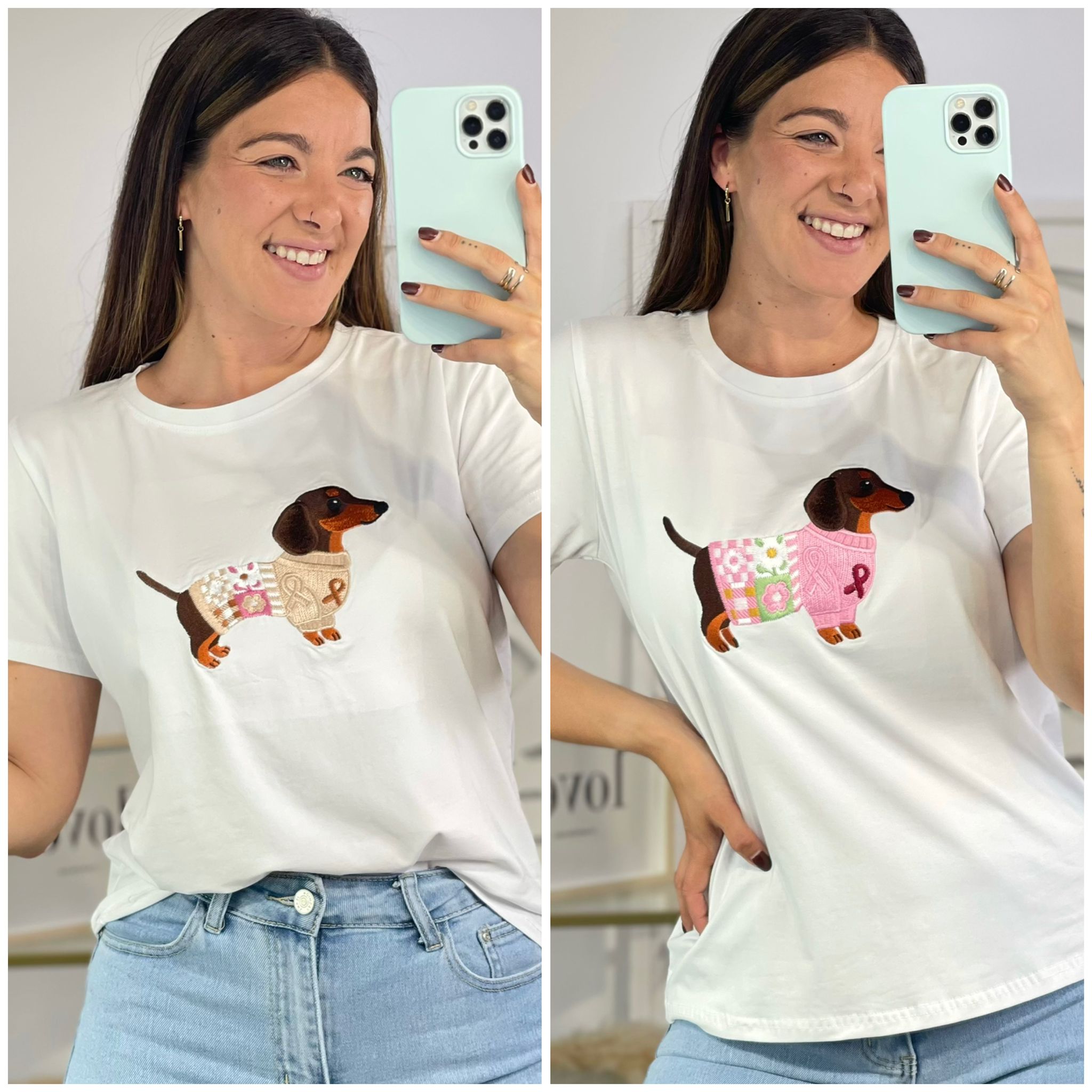 Camiseta Perro Jersey