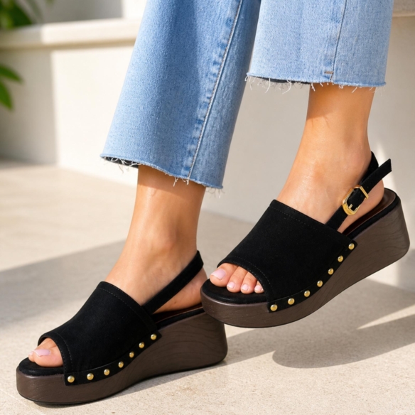 Zueco Antelina Tachuelas - Negro