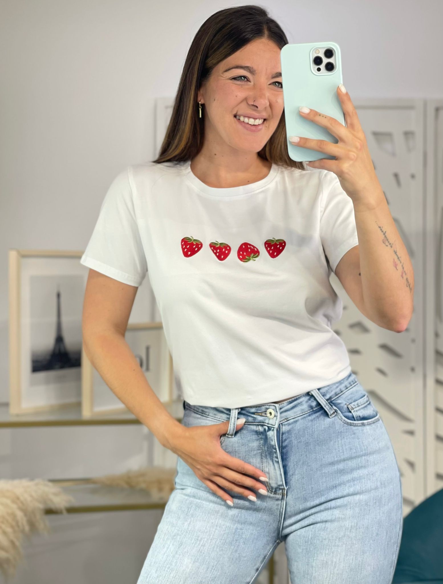 Camiseta Fresas - Imagen 2