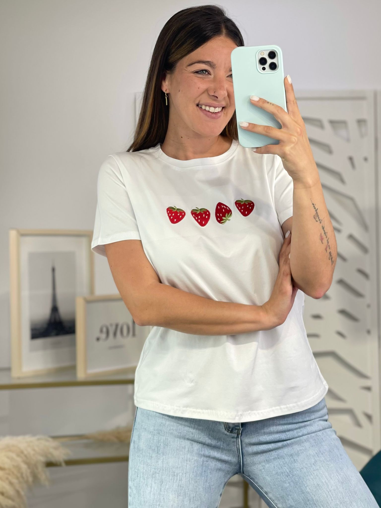 Camiseta Fresas - Imagen 4
