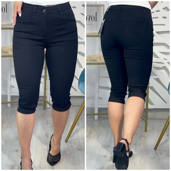 Pantalón Pirata Negro