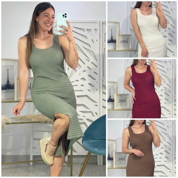 Vestido Crochet Agata