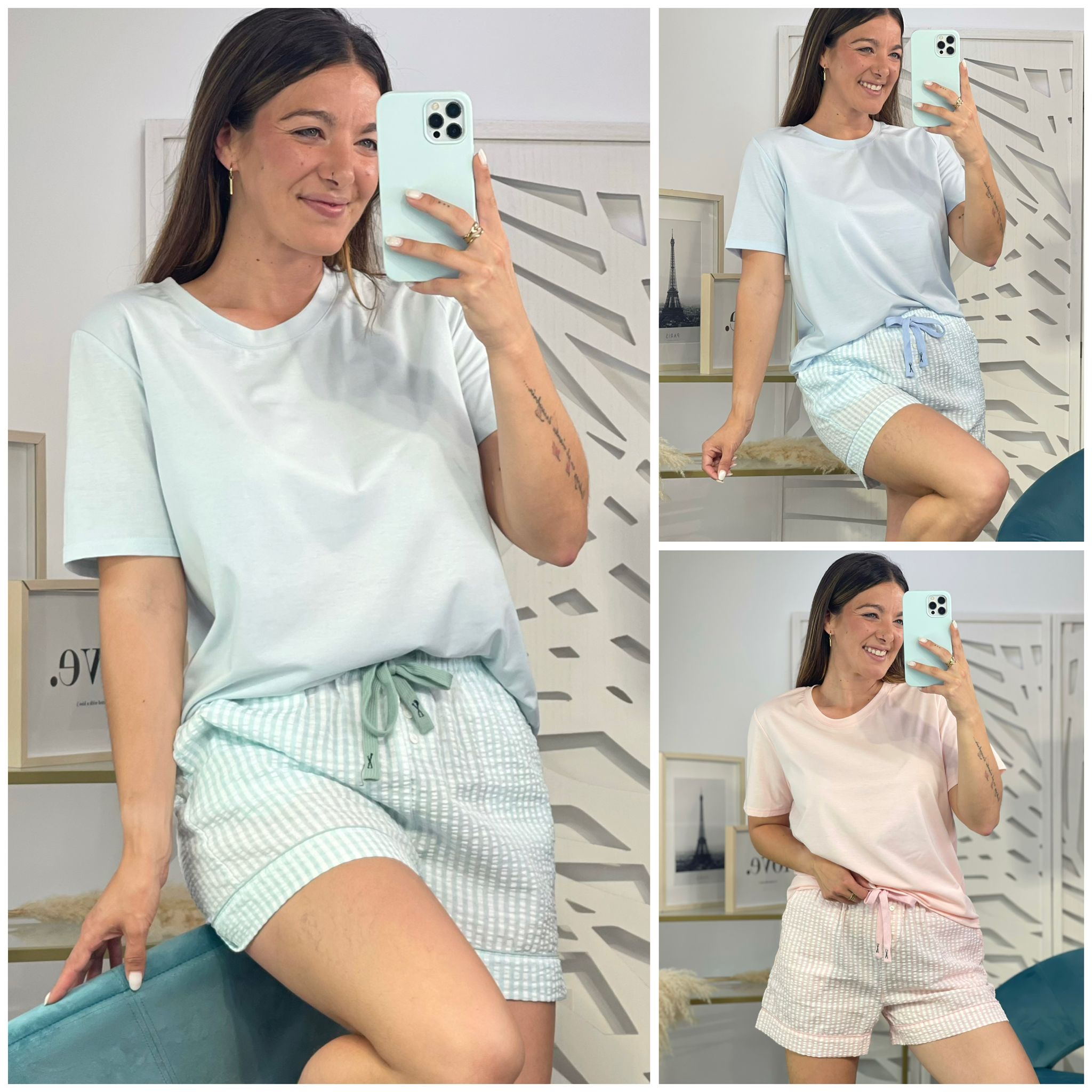 Pijama Básico Corto