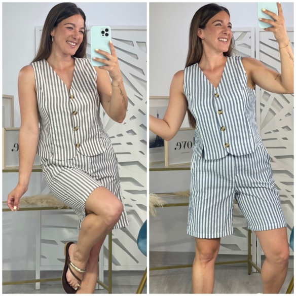 Conjunto Rayas Virginia