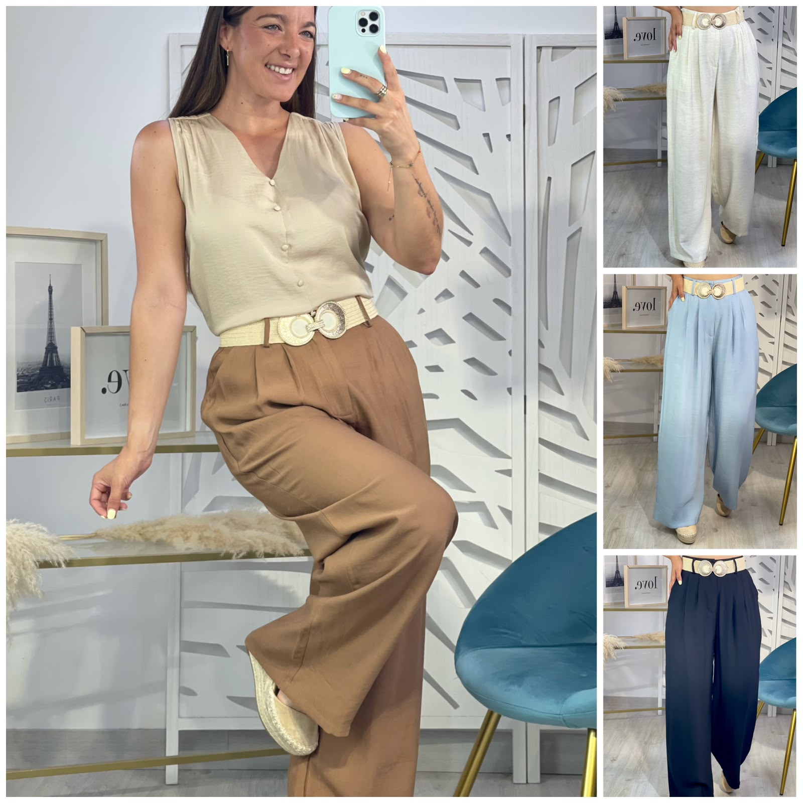 Pantalón Carmen + Cinturón