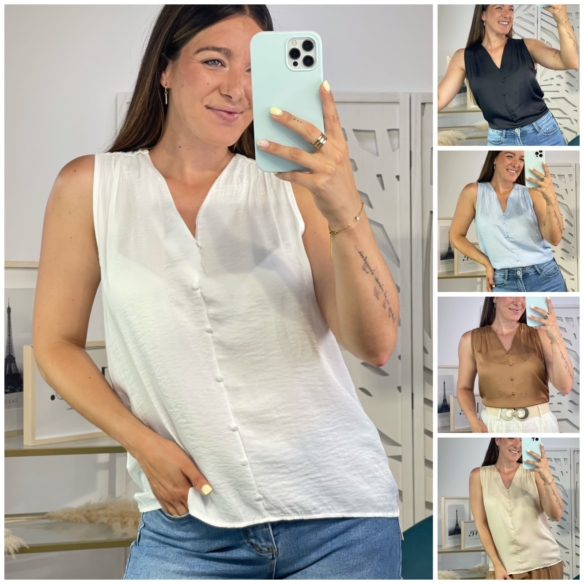Blusa Detalle Botones