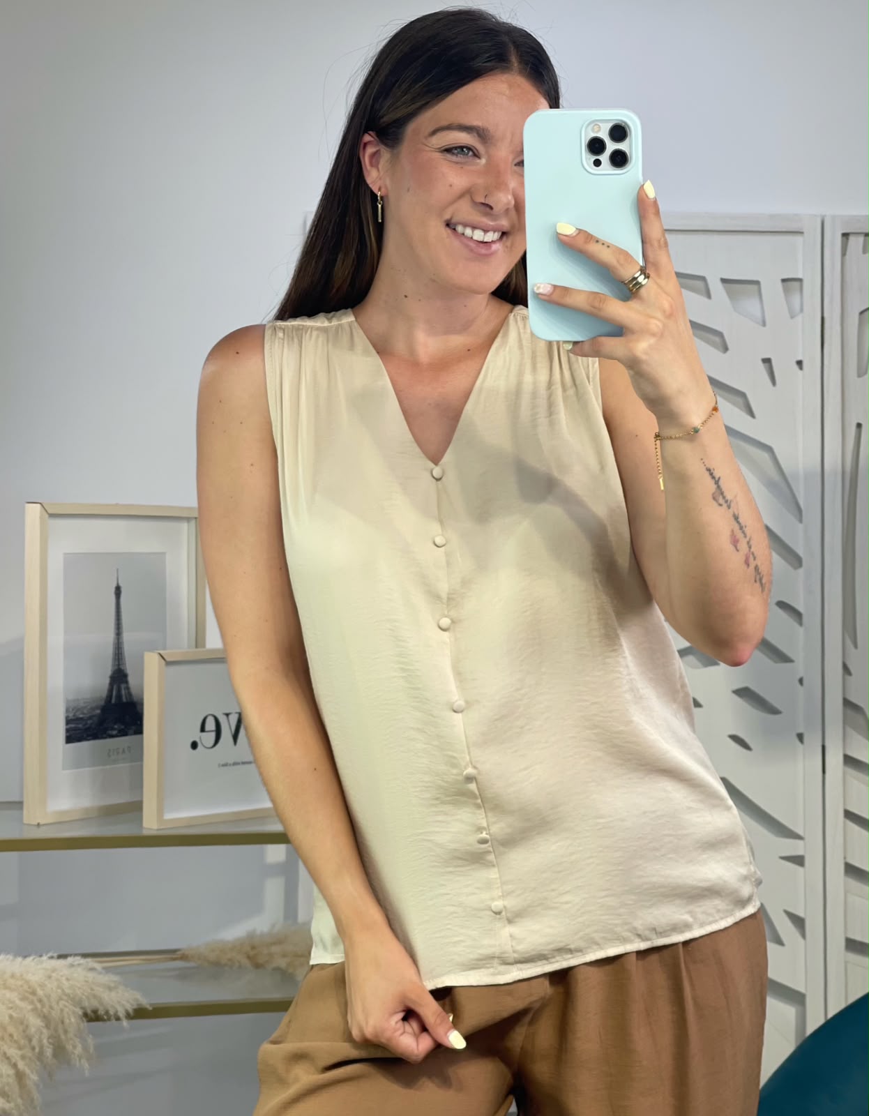 Blusa Detalle Botones - Imagen 2