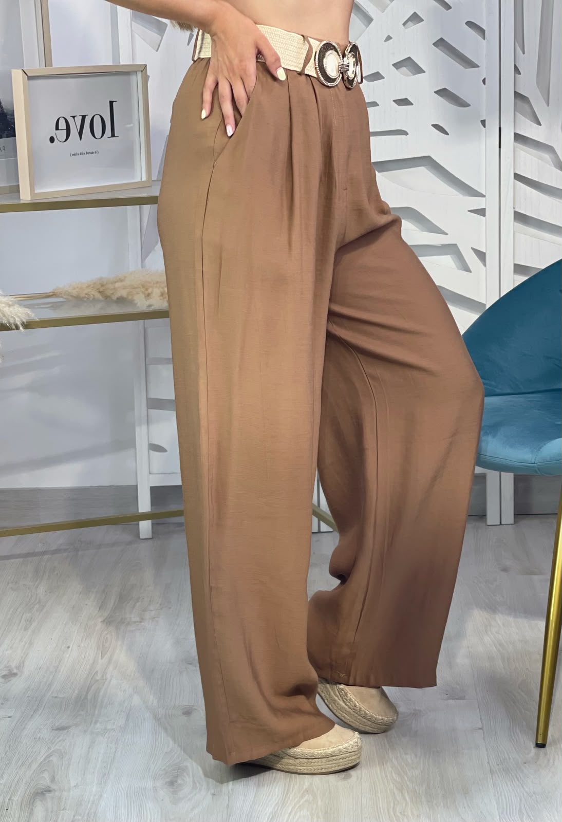 Pantalón Carmen + Cinturón - Imagen 4