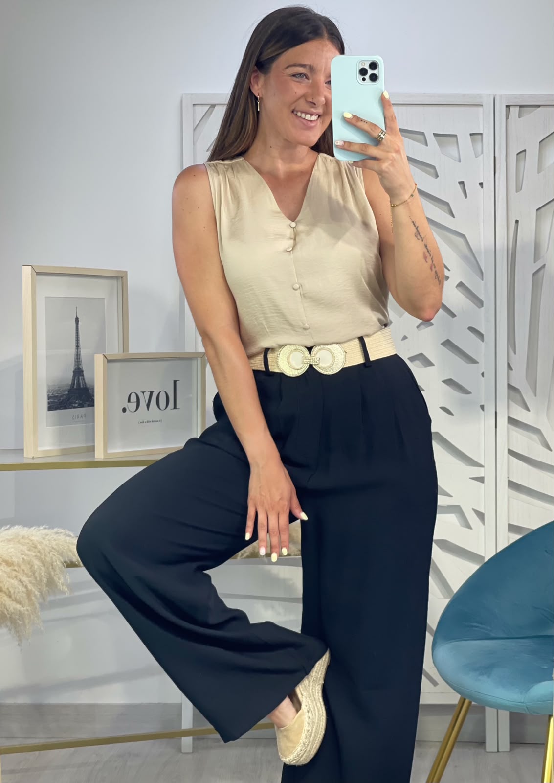 Pantalón Carmen + Cinturón - Imagen 6