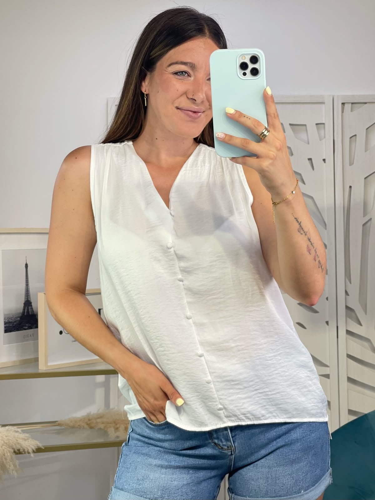 Blusa Detalle Botones - Imagen 4