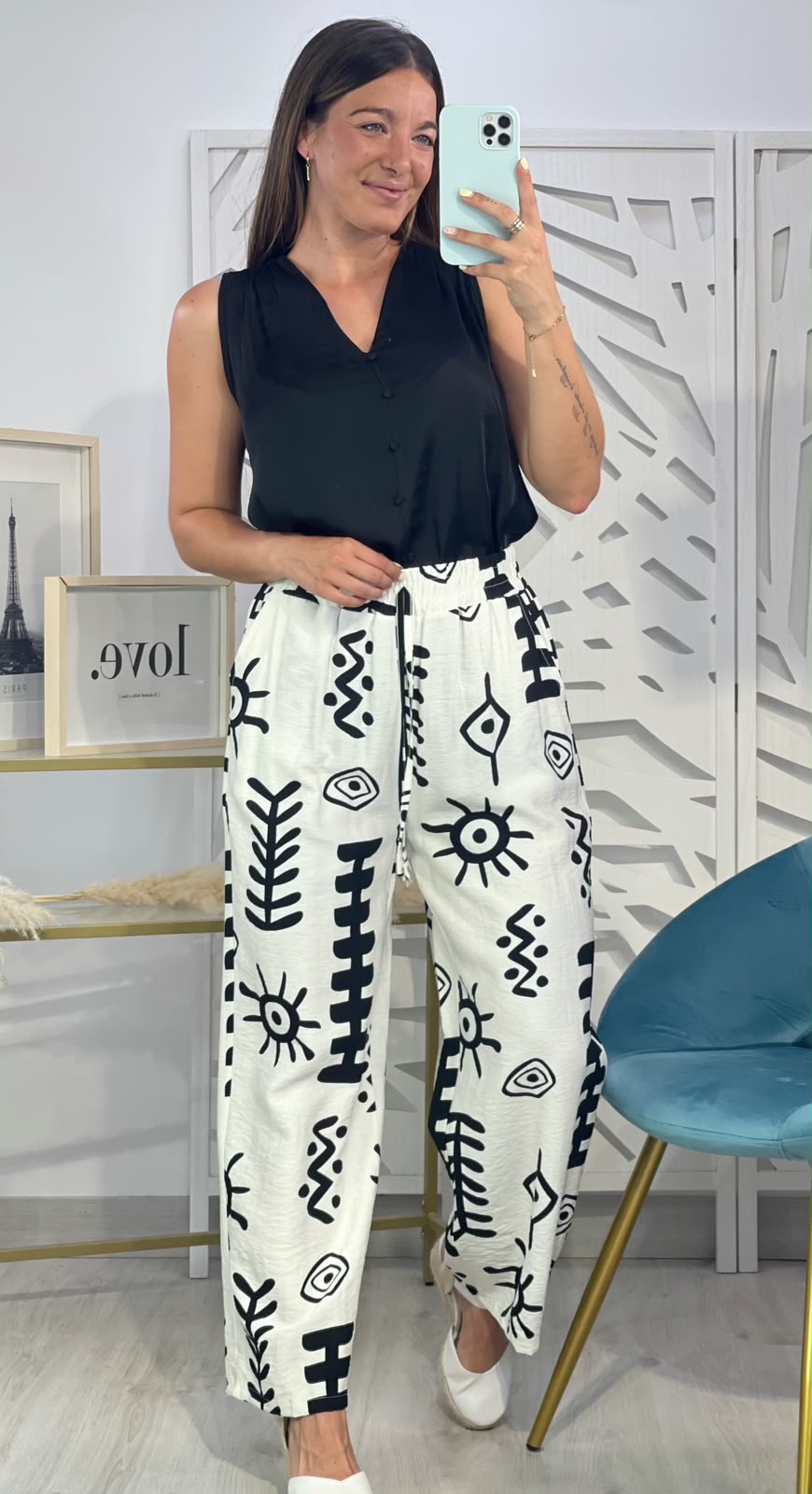 Pantalón Estampado Daniela - Imagen 9