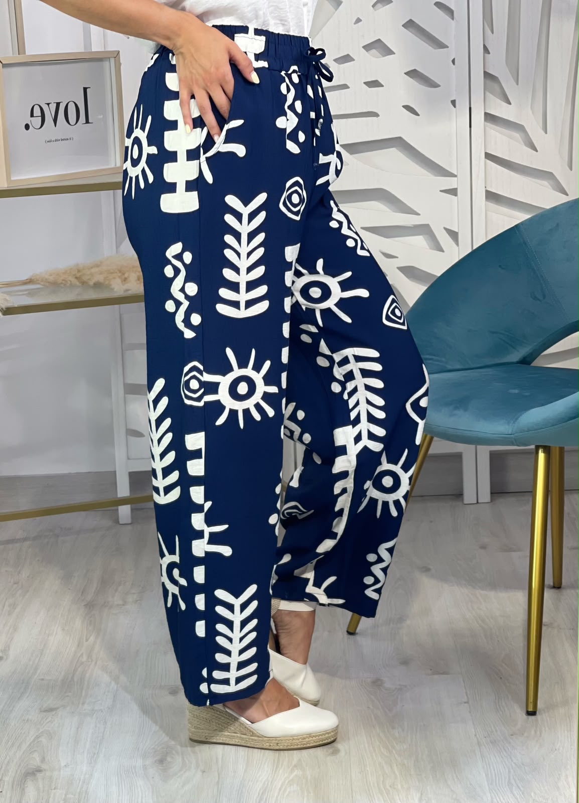 Pantalón Estampado Daniela - Imagen 5