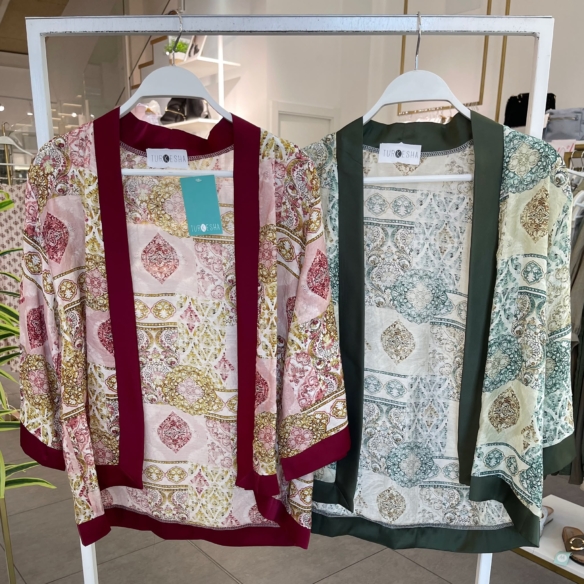 Kimono Estampado (Tallas Grandes)