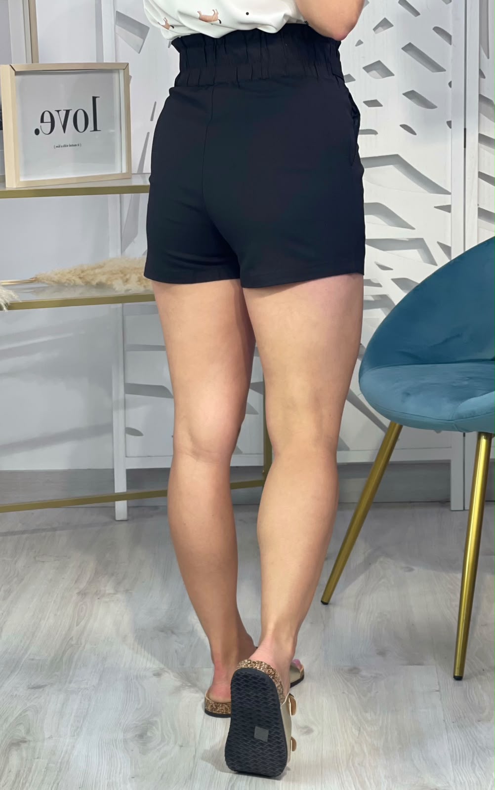 Pantalón Corto Botones Cintura - Imagen 7
