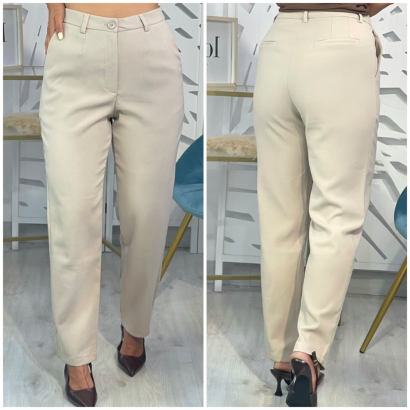 Pantalón Vestir Amanda - Beige