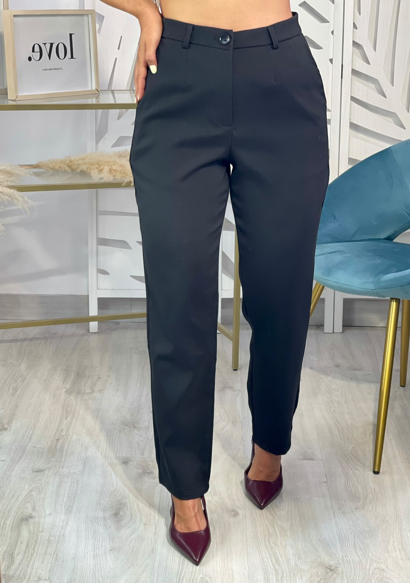 Pantalón Vestir Amanda - Negro - Imagen 4
