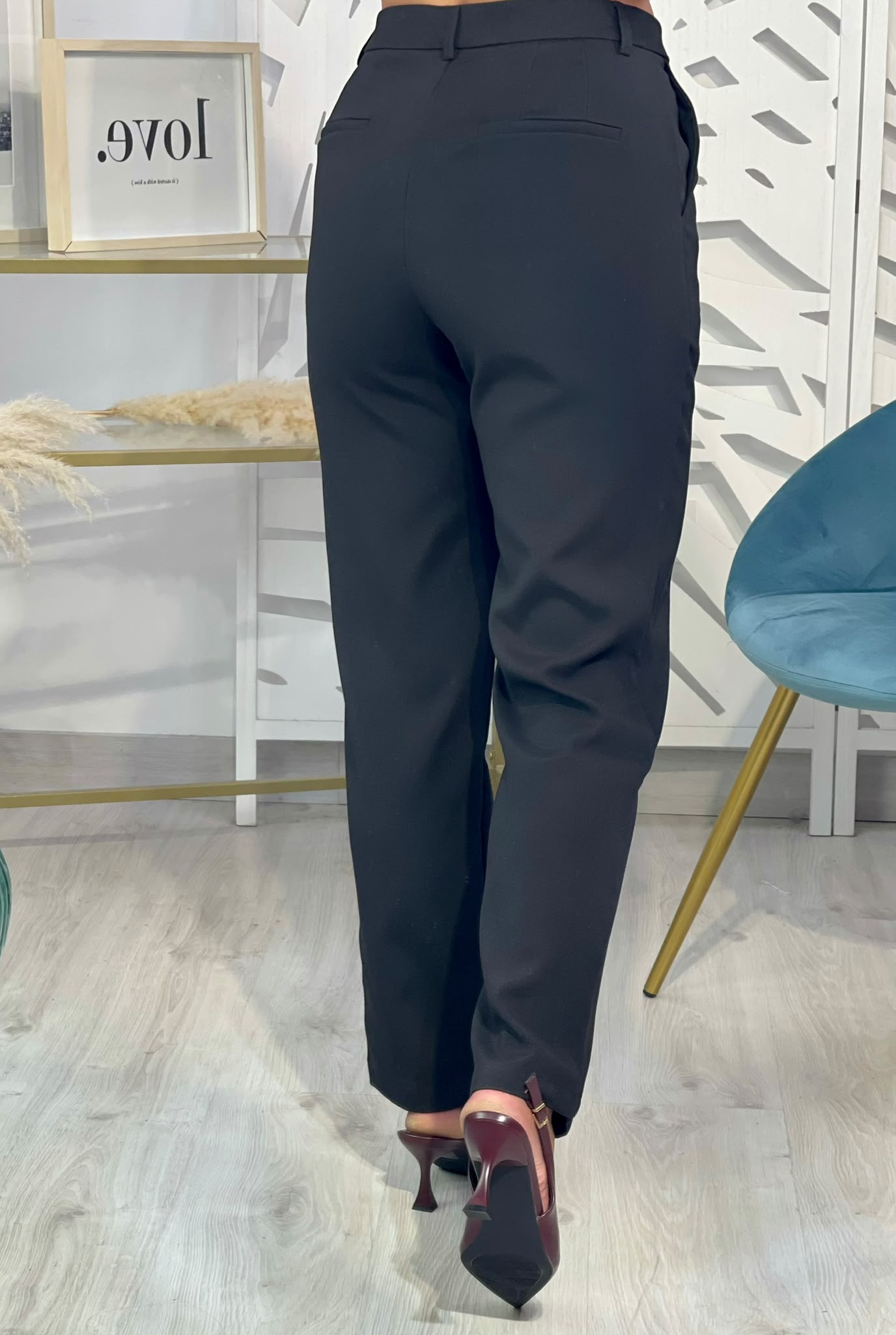 Pantalón Vestir Amanda - Negro - Imagen 6