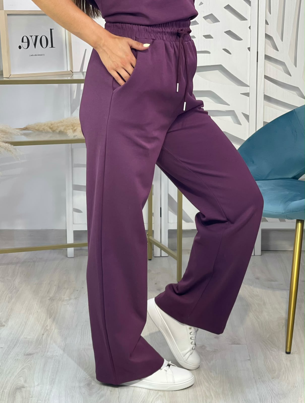Conjunto Chandal Los Ángeles - Granate - Imagen 6