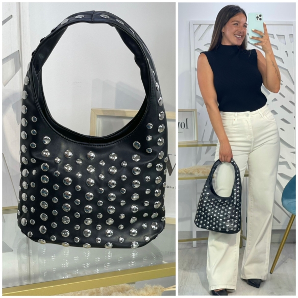 Bolso Tachuelas Negro
