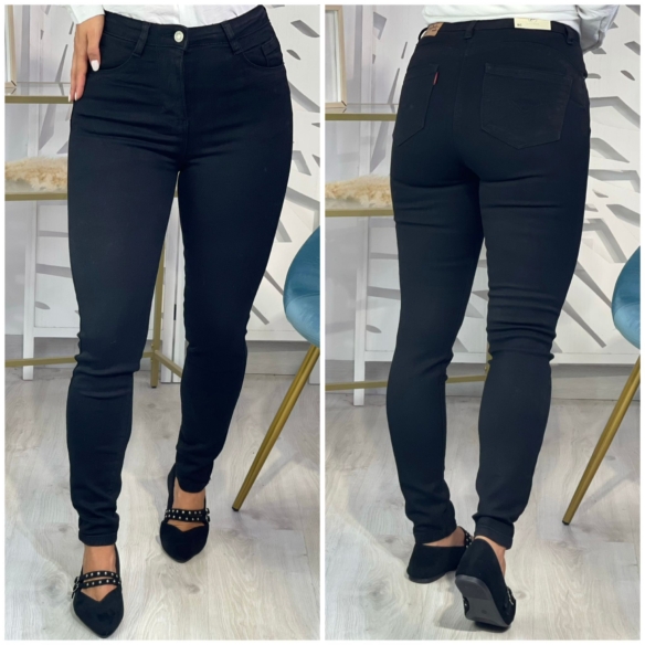 Pantalón Pitillo Otoño (Tallas de la 34 hasta 48) - Negro