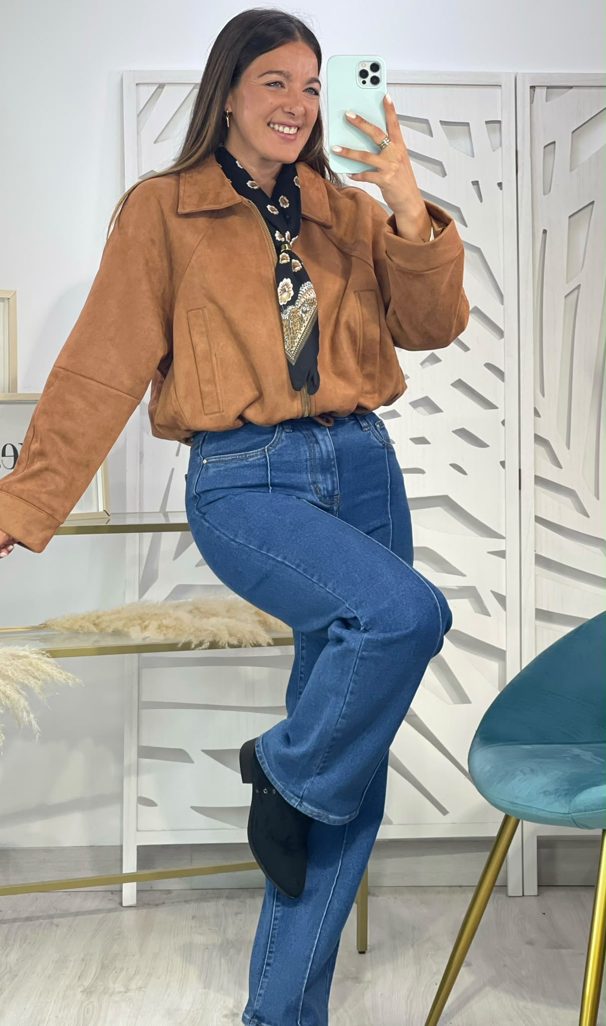 Chaqueta Bomber Antelina - Imagen 7