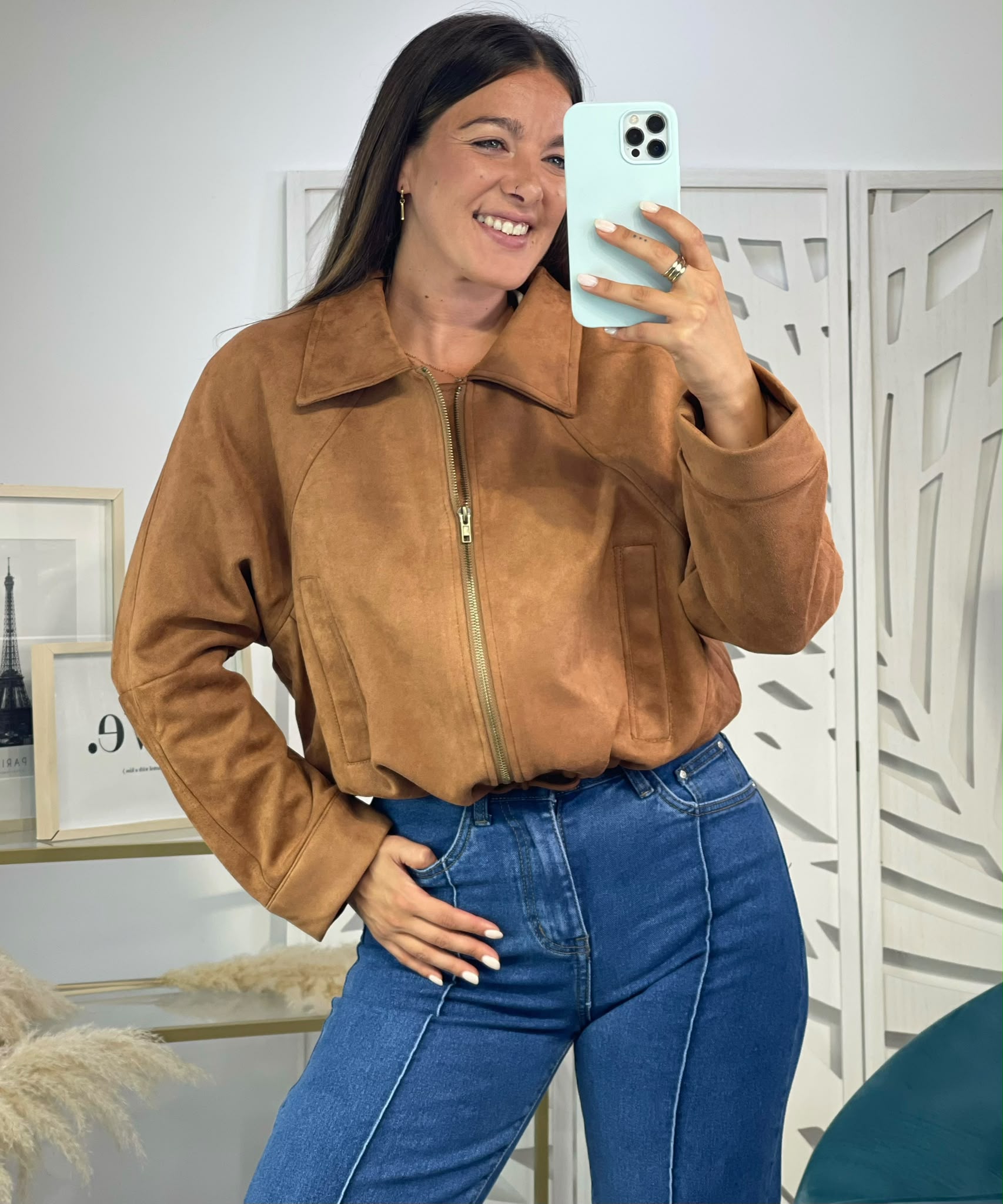 Chaqueta Bomber Antelina - Imagen 6