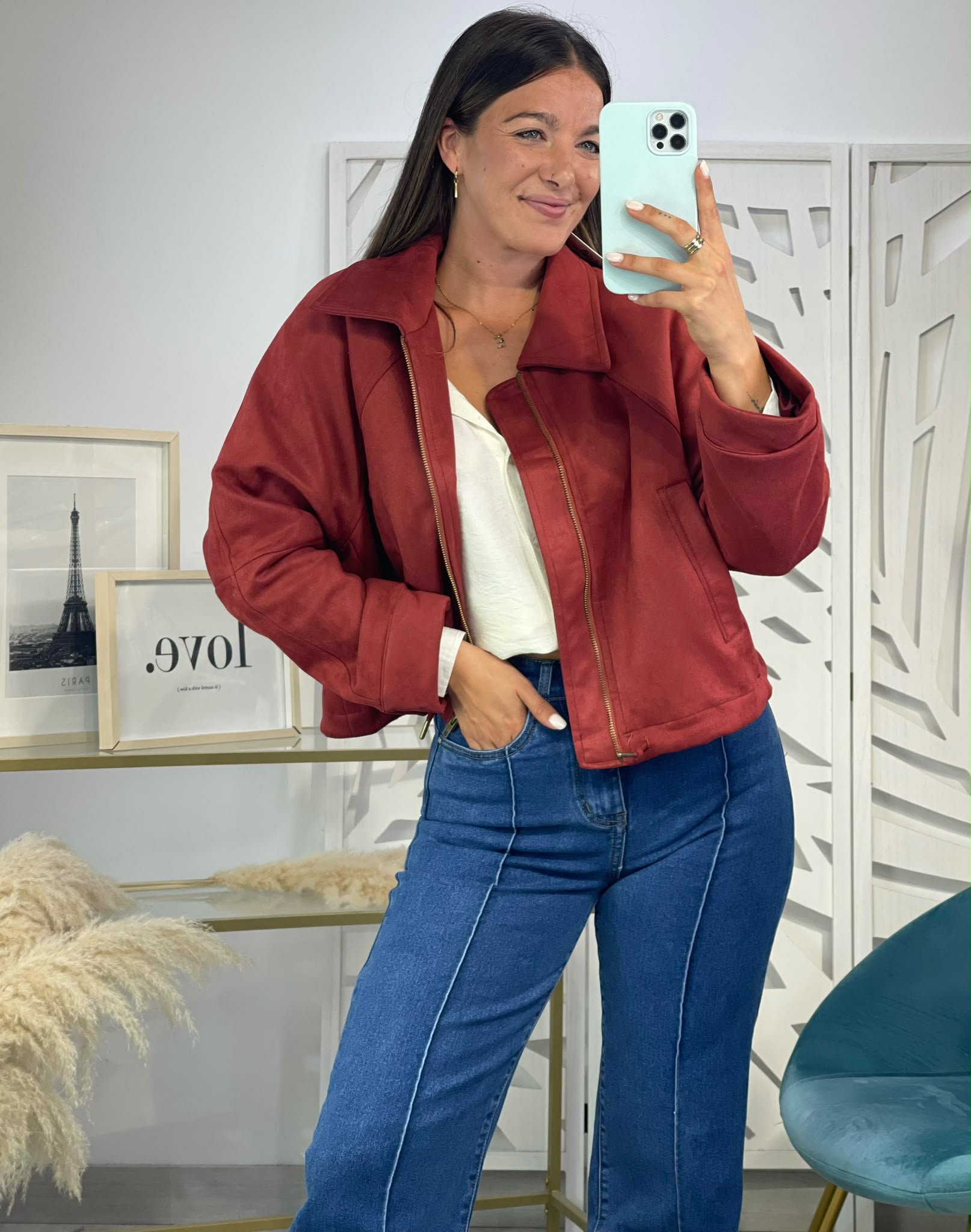 Chaqueta Bomber Antelina - Imagen 3