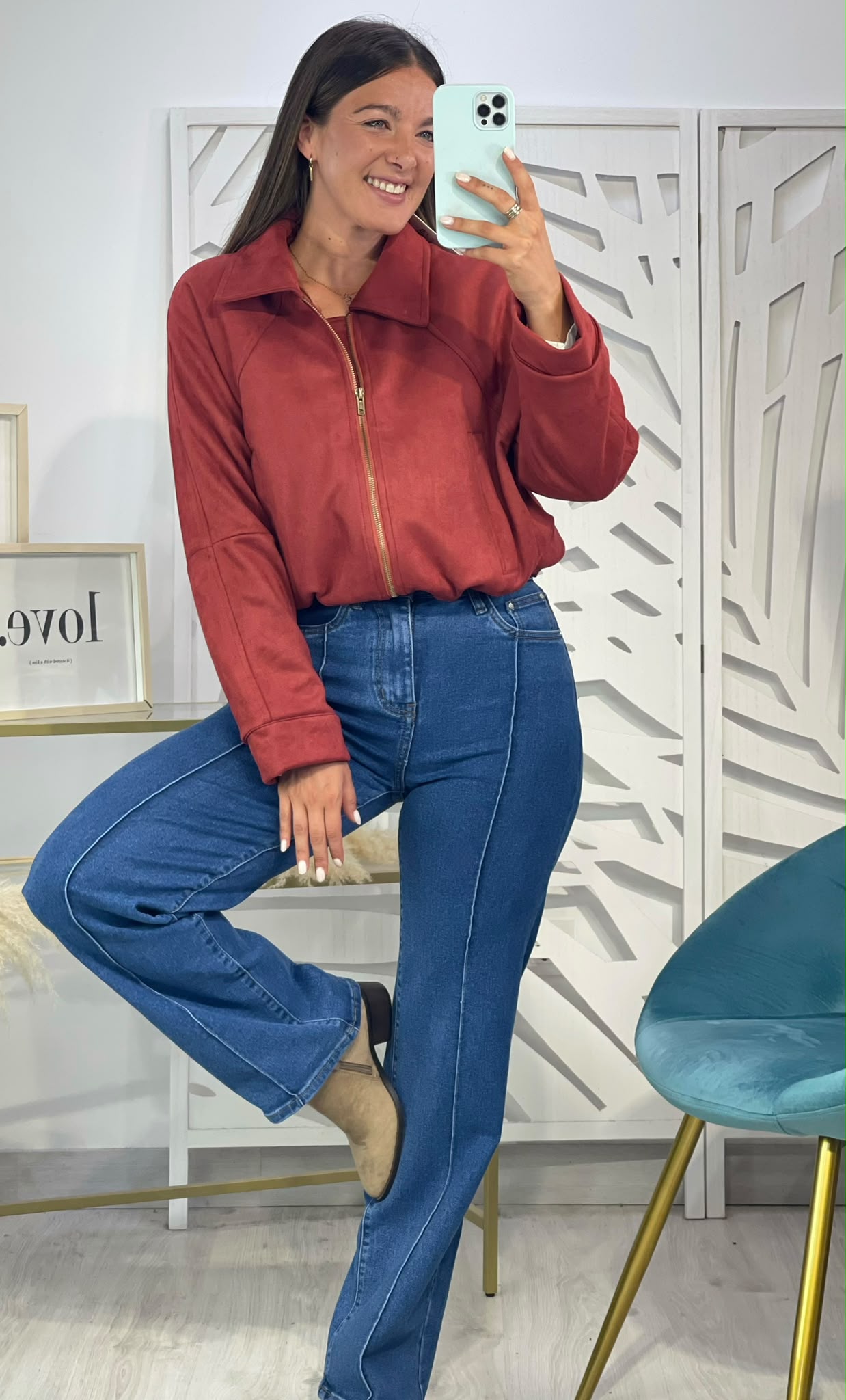 Chaqueta Bomber Antelina - Imagen 4