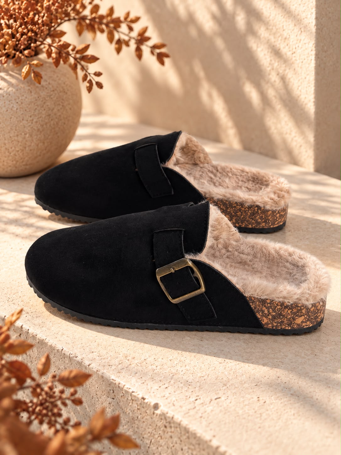 Zueco Antelina Pelito - Negro