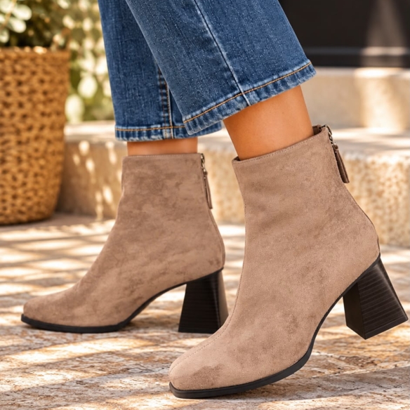 Botín Antelina Olga - Beige