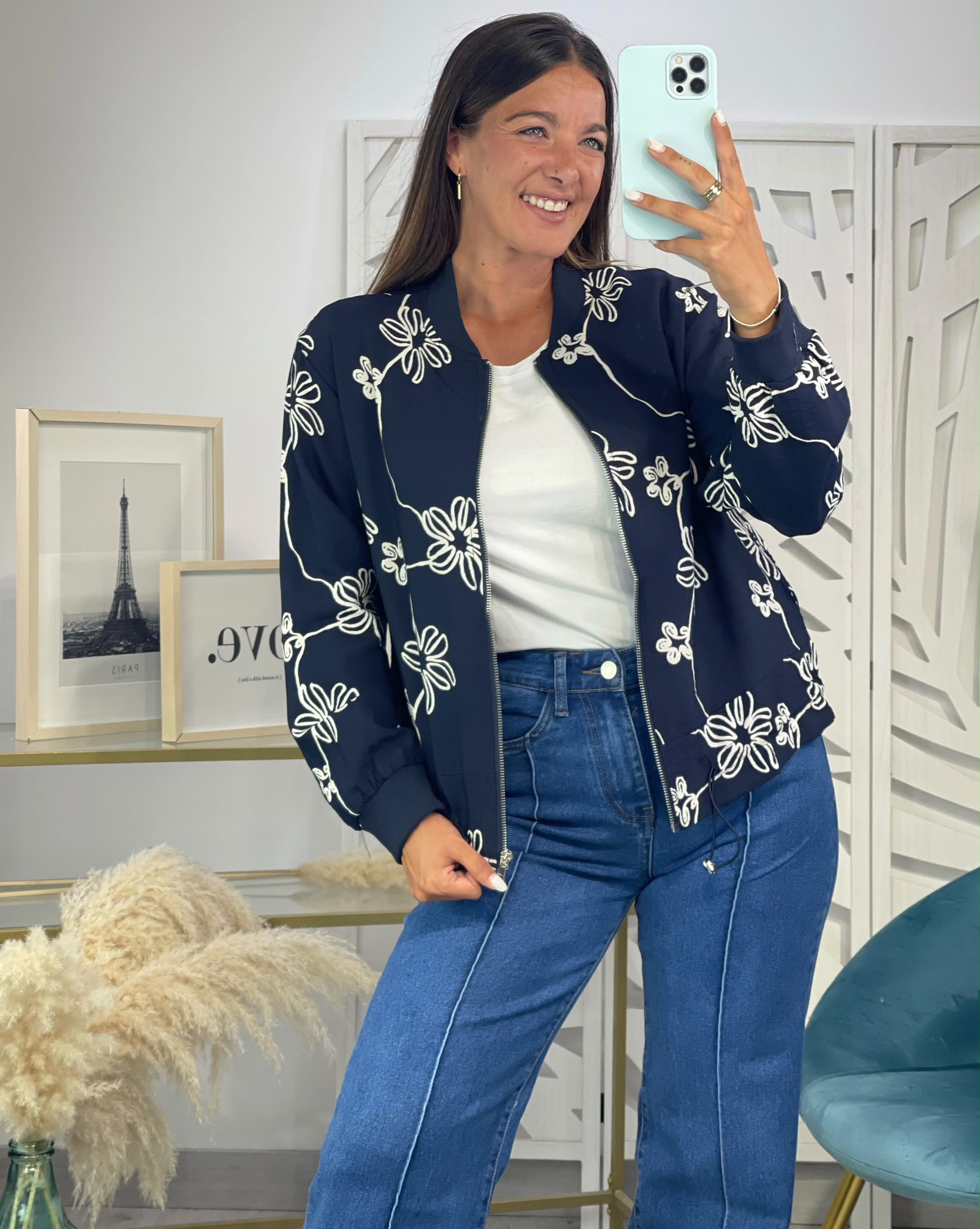 Bomber Flores Alba - Imagen 2